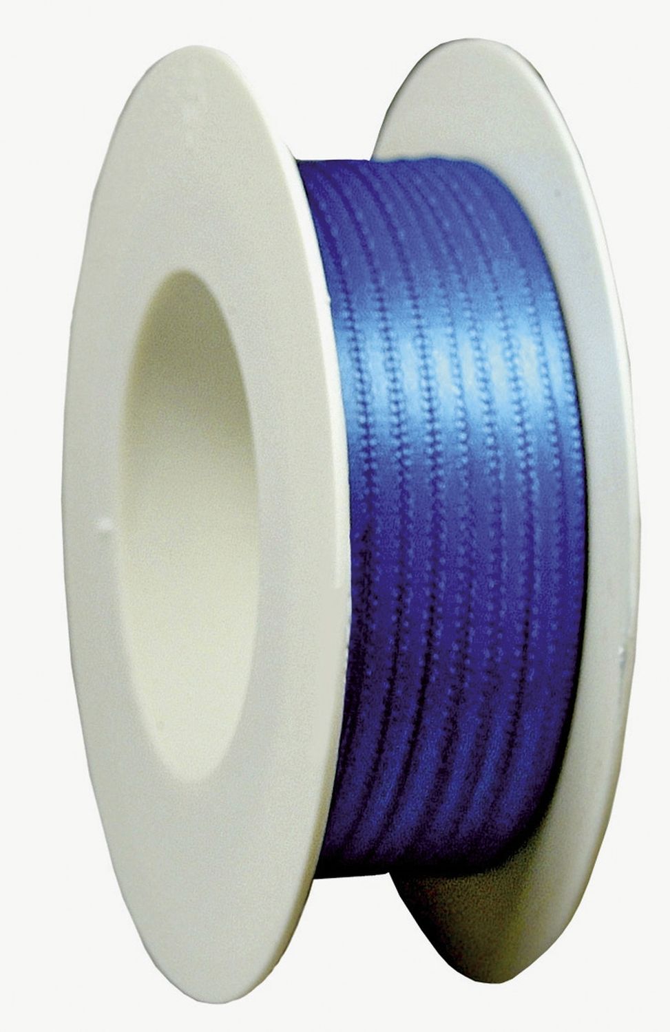 Doppelsatinband - 3 mm x 50 m, kornblau