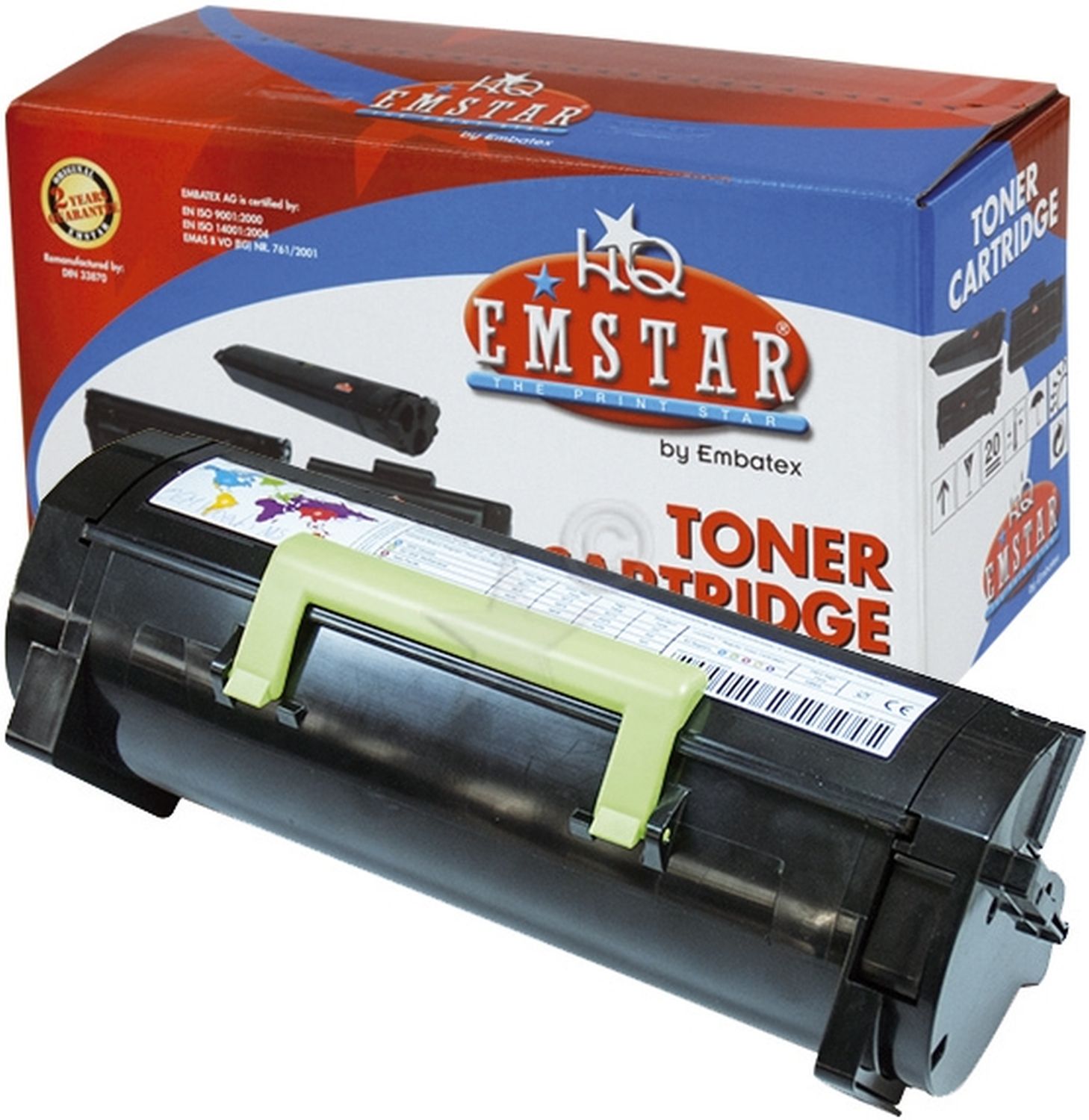 Alternativ Emstar Toner-Kit schwarz (09LEMX510TO/L697,9LEMX510TO,9LEMX510TO/L697,L697)