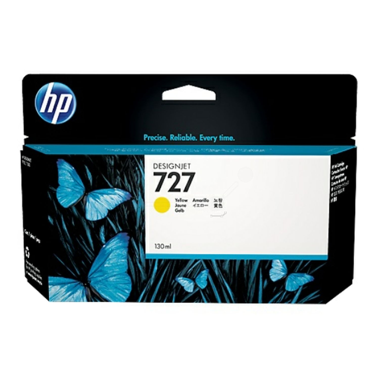 Original HP Tintenpatrone gelb (B3P21A,727,727Y,727YELLOW,NO727,NO727Y,NO727YELLOW)