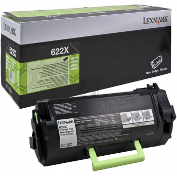LEXMARK Original Lexmark Toner-Kit schwarz extra High-Capacity return program