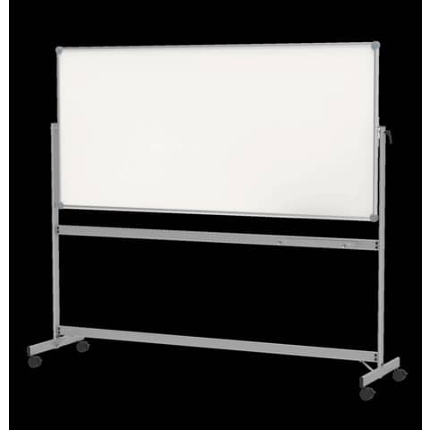 Whiteboard Maul Mobil MAULpro 63367 84, 210 x 100 cm, kunststoffbeschichtet, Alurahmen, rollbar