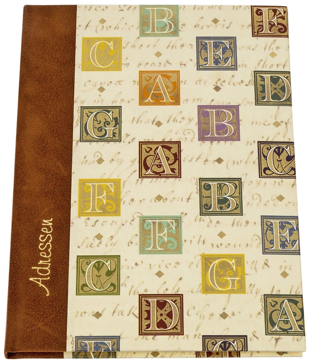 Adressbuch "Florentiner Alphabet" - A5, 24-tlg. Register