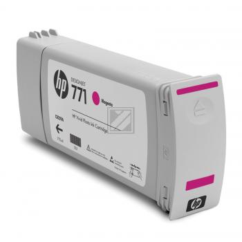 HP (Hewlett Packard) Original HP Tintenpatrone magenta (B6Y09A,771C,771CM,771CMAGENTA,NO771C,NO771CM,NO771CMAGENTA)