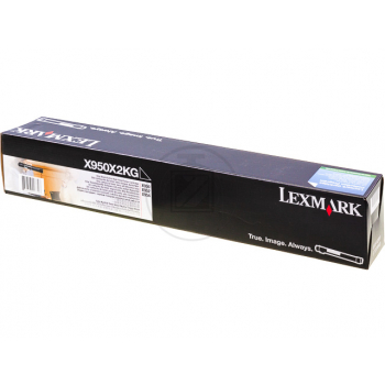 Lexmark Original Lexmark Toner schwarz extra High-Capacity (00X950X2KG,0X950X2KG,X950X2KG)