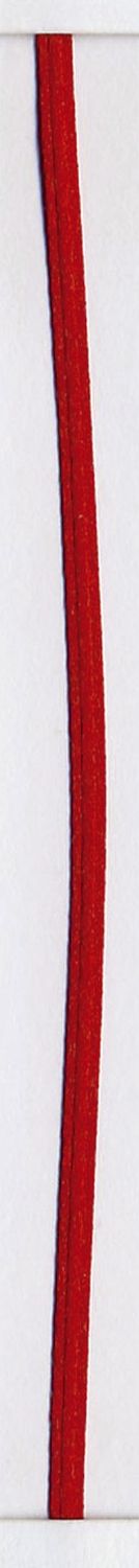 Doppelsatinband - 3 mm x 50 m, rot