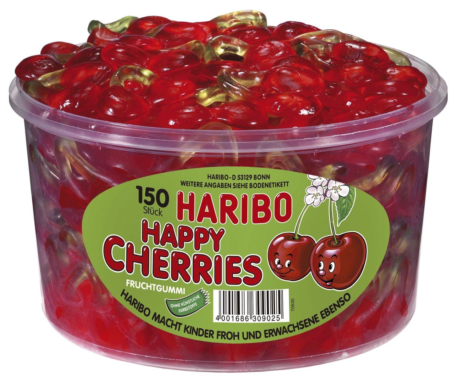 Happy Cherries Dose mit 150 Stück