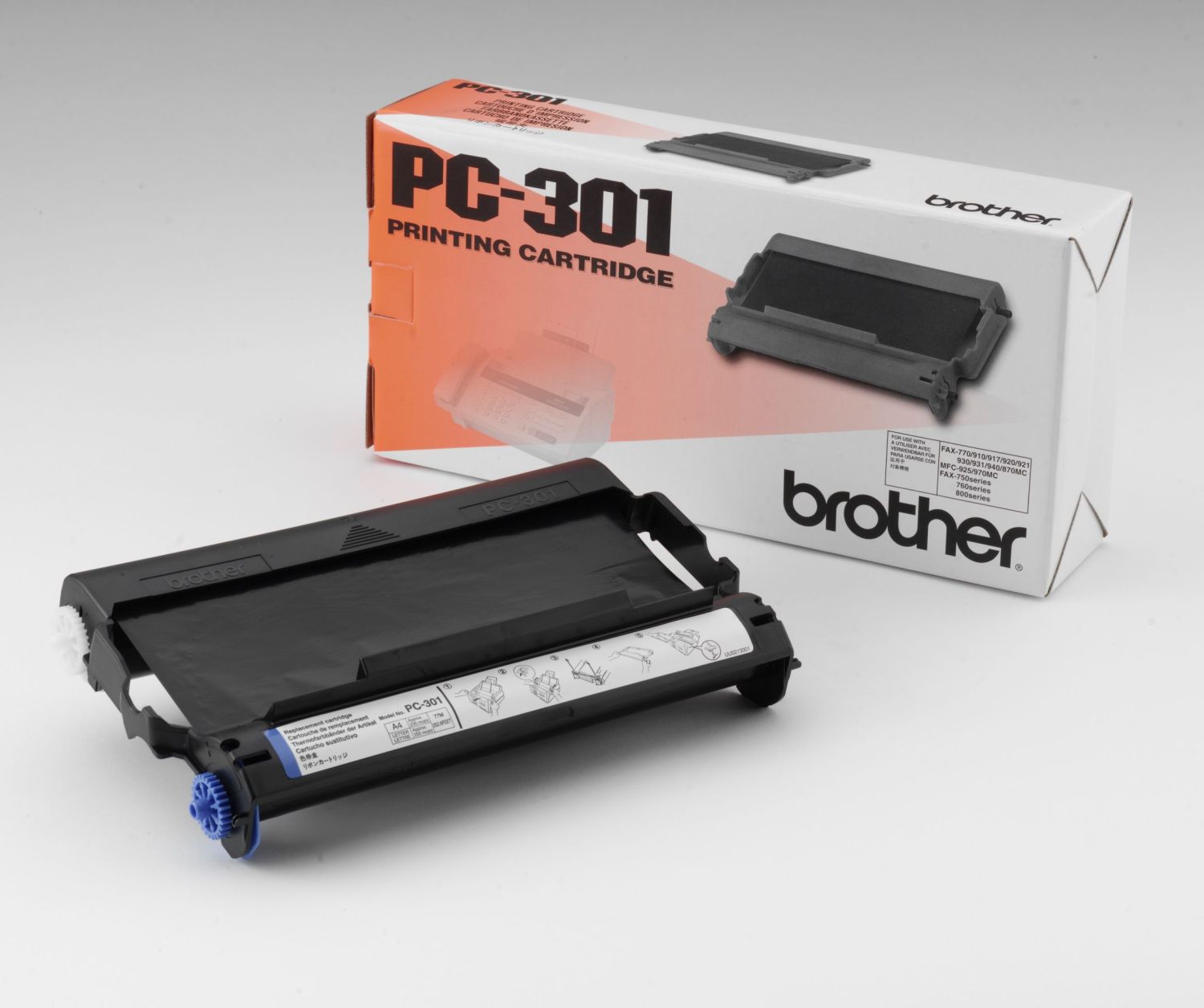 Original Brother Thermo-Transfer-Rolle +Kassette (PC-301)