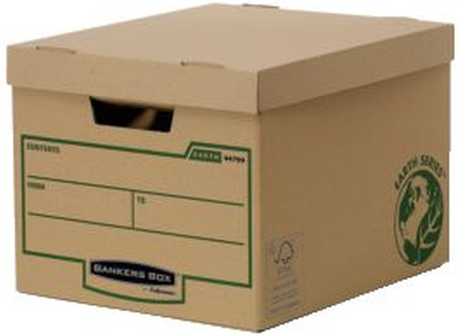 Archivcontainer Bankers Box® Heavy Duty 4479901 mit Deckel, braun
