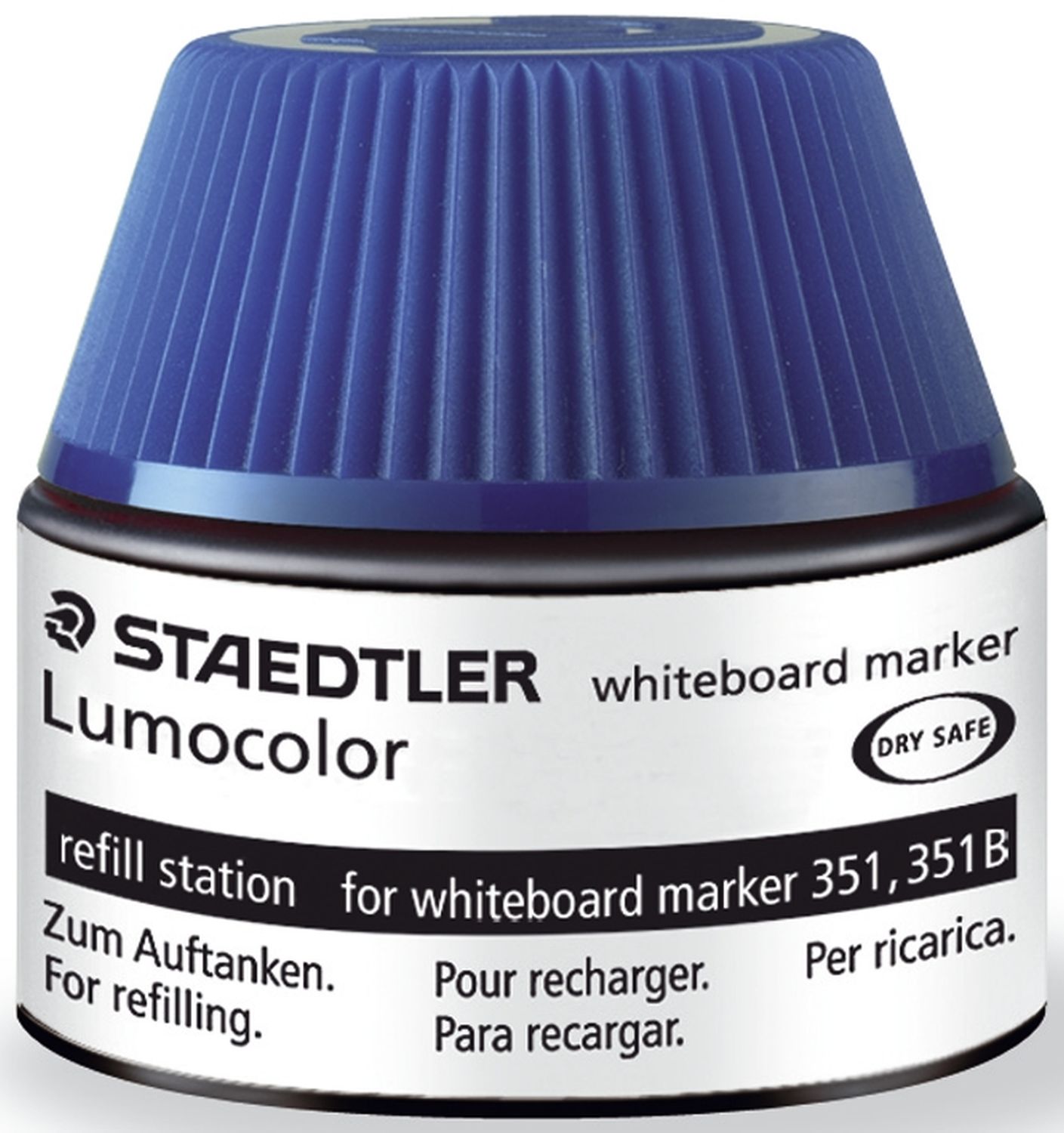 Tinte für Marker Lumocolor® refill station - 20 ml, blau