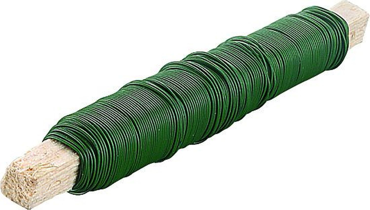 Blumendraht - Ø 0,65 mm, 100 g, moosgrün