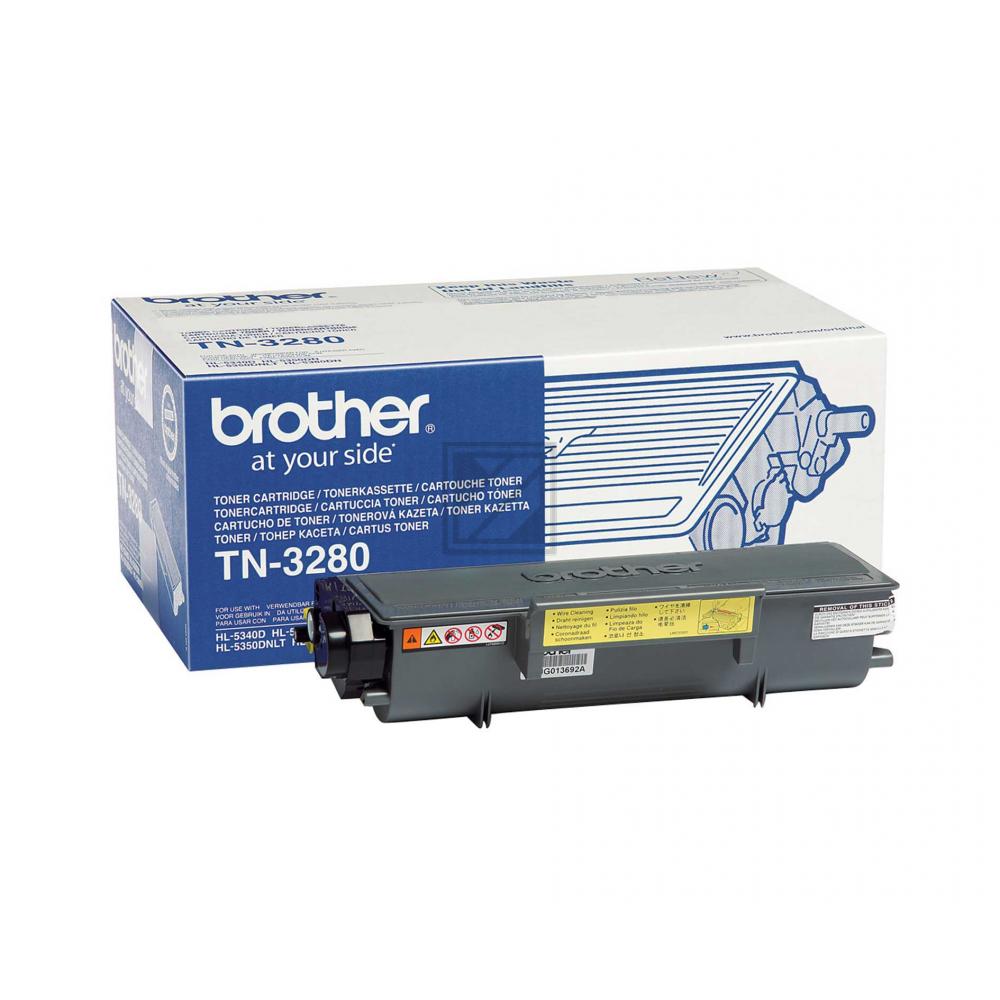 Originaltoner Brother TN-3280, ca. 8.000 Seiten, schwarz