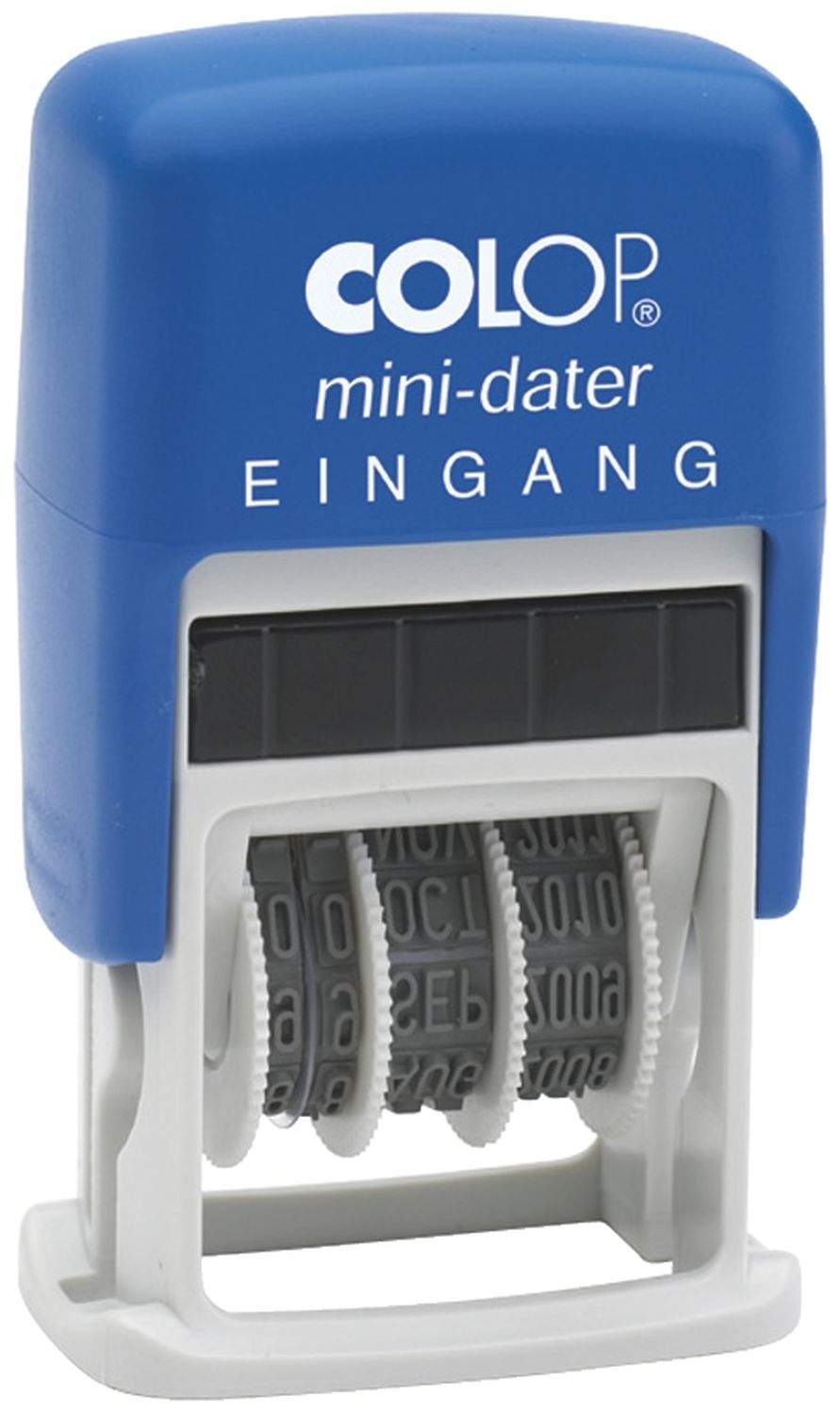 Mini-Dater - Datumstempel + Text EINGANG