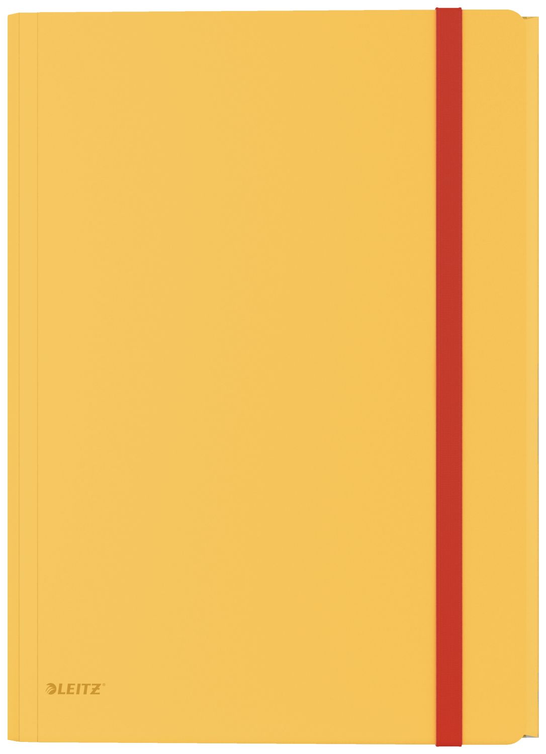 4619 Eckspannermappe Cosy - A4, PP, gelb matt, mit Innentasche
