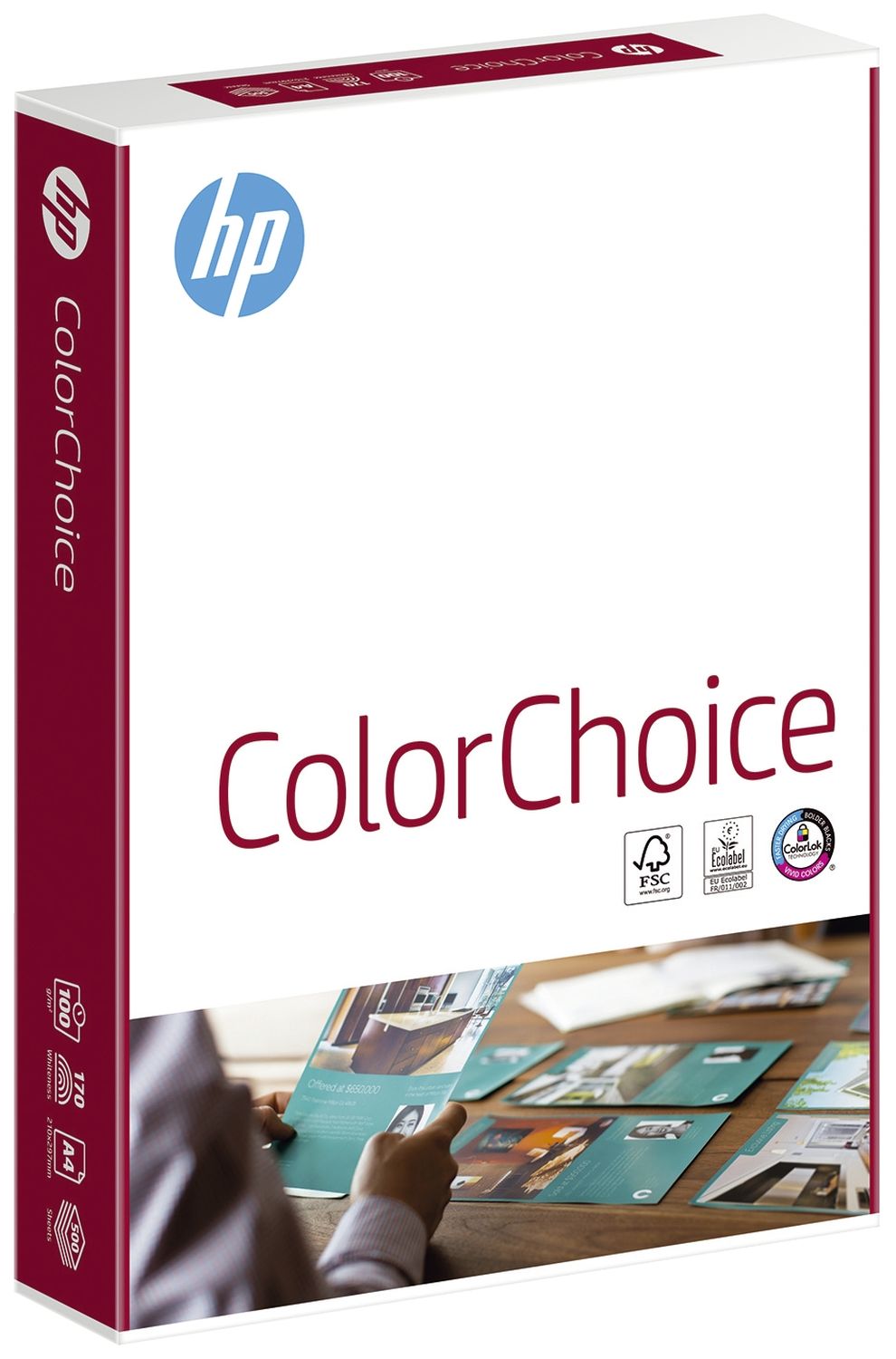 Kopierpapier Color Choice CHP751, DIN A4, 100 g/qm, weiß, 500 Blatt