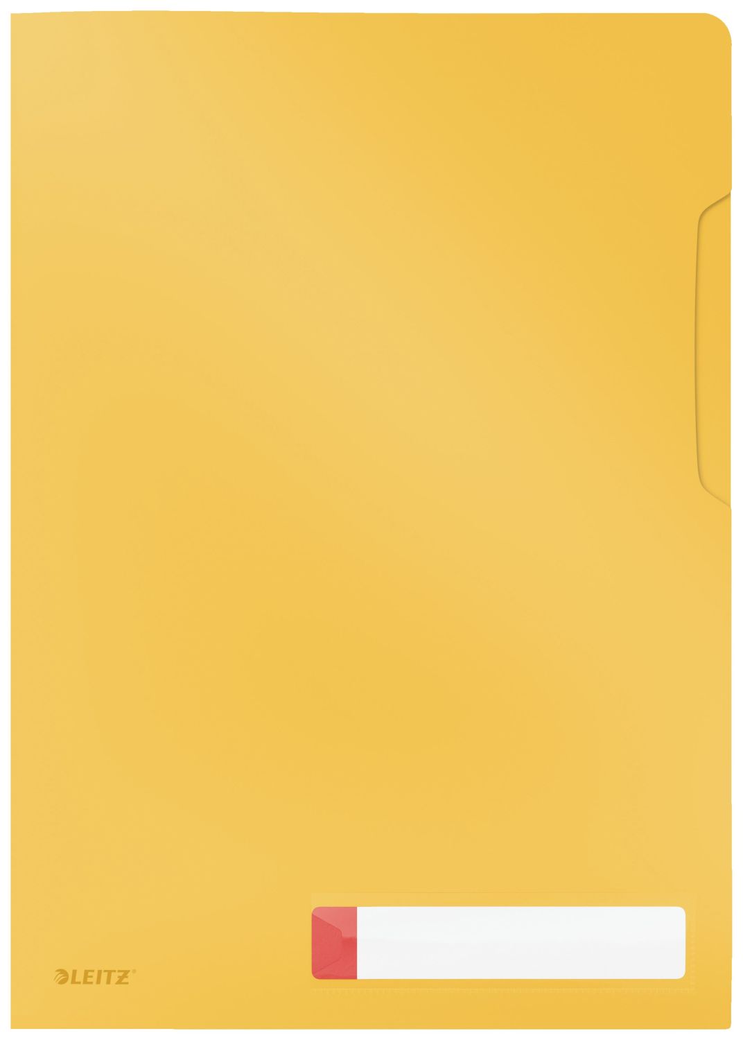 Sichthüllen Leitz Privacy 4708-00-19, DIN A4, 0,20 mm PP, blickdicht, gelb matt, 3 Stück