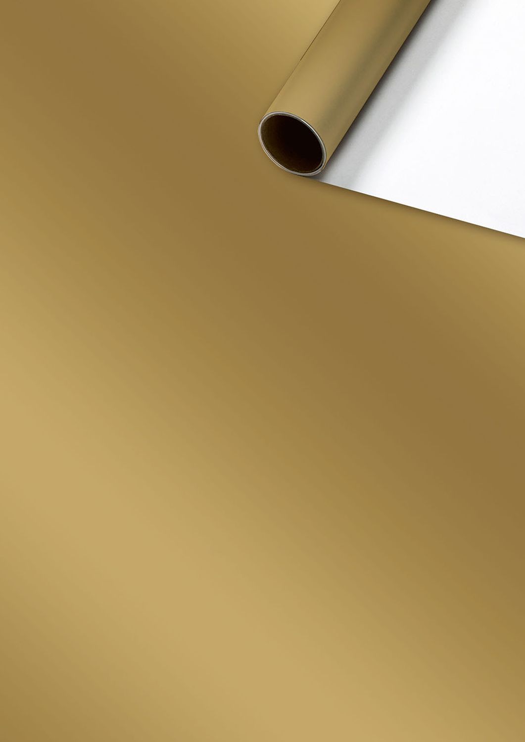 Geschenkpapierrolle - 70 cm x 5 m, gold