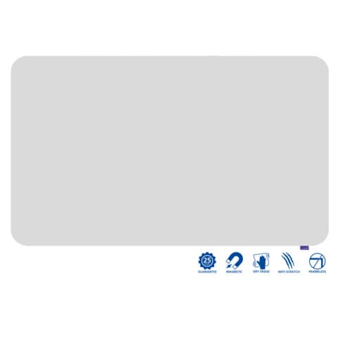 Whiteboard Legamaster Essence 7-107075, 120 x 200 cm, emalliert, Rahmenlos, senk- oder waagerechte Wandbefestigung