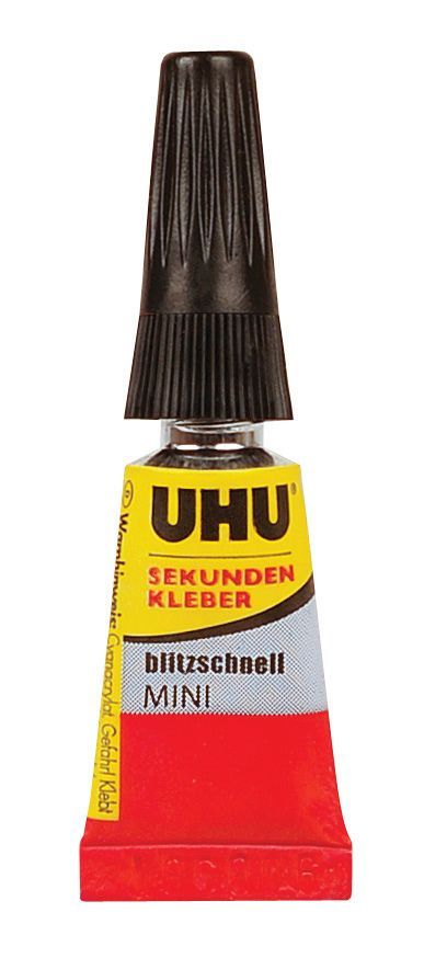 Sekundenkleber blitzschnell MINIS flüssig - 3x 1 g