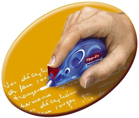 Korrekturroller Tipp-Ex Pocket Mouse 8221362, Einwegrolle, (BxL) 4,2 mm x 10 m