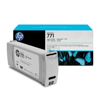 HP (Hewlett Packard) Original HP Tintenpatrone schwarz foto (B6Y13A,771C,NO771C)