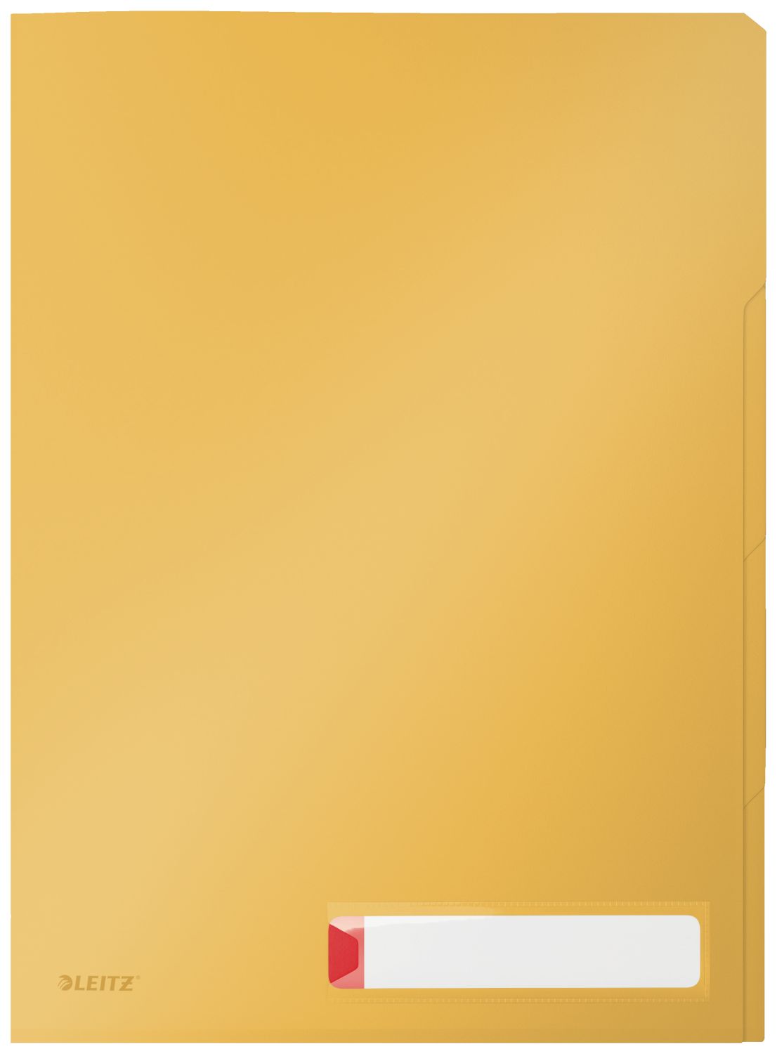 Sichthüllen Leitz Privacy 4716-00-19, DIN A4, 0,20 mm PP, blickdicht, 3 Fächer, gelb matt, 3 Stück