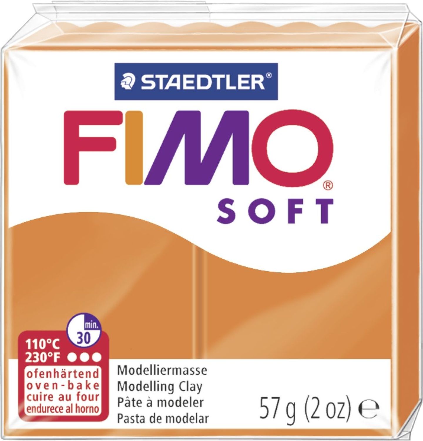 Modelliermasse FIMO® soft - 57 g, mandarine